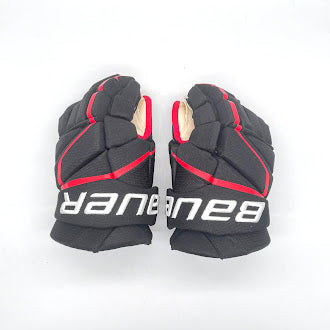 Bauer Vapor Hyperlite - NHL Pro Stock Glove - Anthony Beauvillier (Black/Red)
